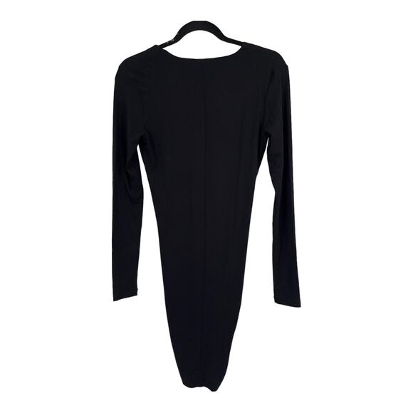 Birgitte Herskind Dress Ana v neck long sleeve bodycon jersey Small S - Picture 5 of 5
